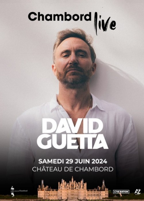 Concert David Guetta au Château de Chambord