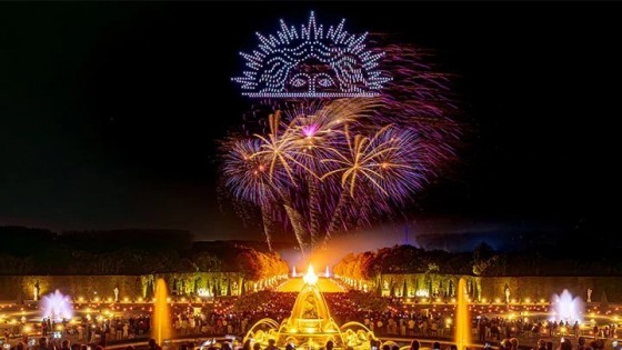 Les grandes eaux nocturnes de feu 