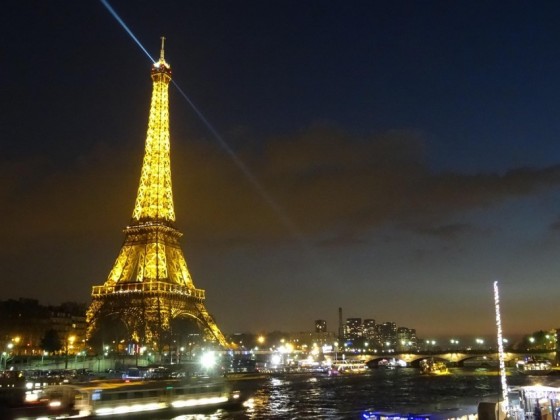 Diner croisière sur la Seine